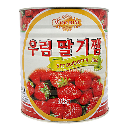 우림 딸기잼(과일/딸기쨈/캔) 3kg