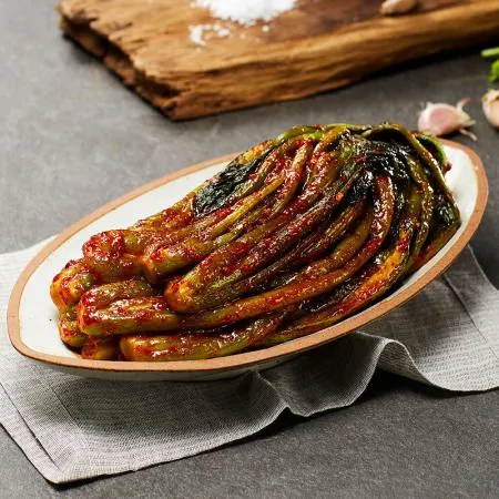 [저염김치] 톡쏘는 여수 자연락 갓김치 3kg