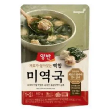 양반 백합 미역국 460G 동원