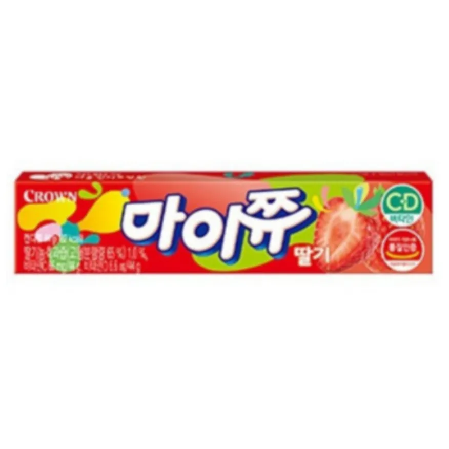마이쮸 딸기 44G 크라운제과 이미지