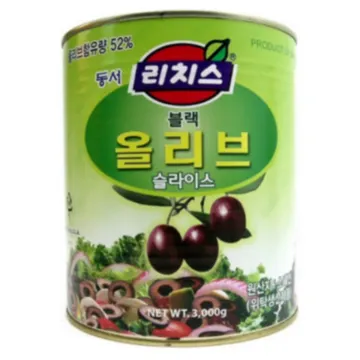 리치스 블랙 올리브 슬라이스 3KG 동서