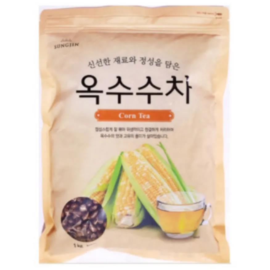 옥수수차 1KG 원형 이미지