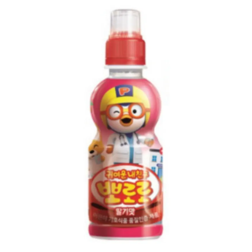 뽀로로 딸기 1BOX 235ML X 24개입 팔도 이미지