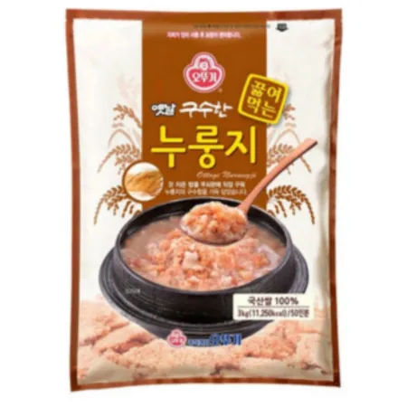 옛날 구수한 끓여 먹는 누룽지 3KG 오뚜기
