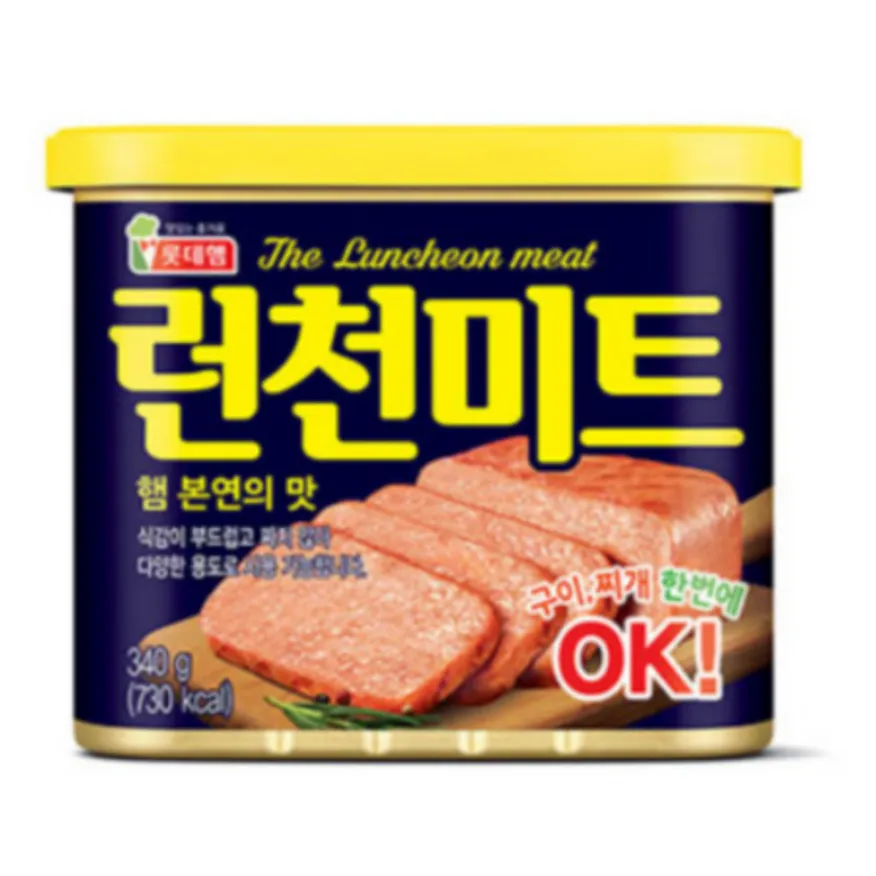 런천미트 340G 롯데 이미지