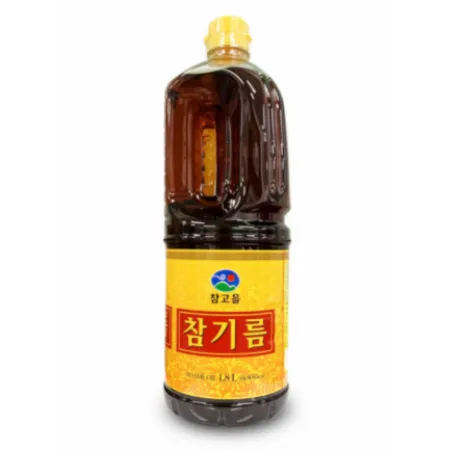 참기름 참고을 1.8L 용기 플라스틱