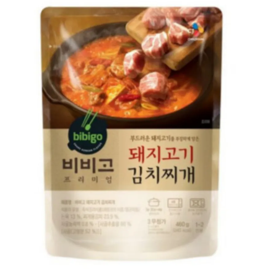 비비고 돼지고기 김치찌개 460G 씨제이 이미지