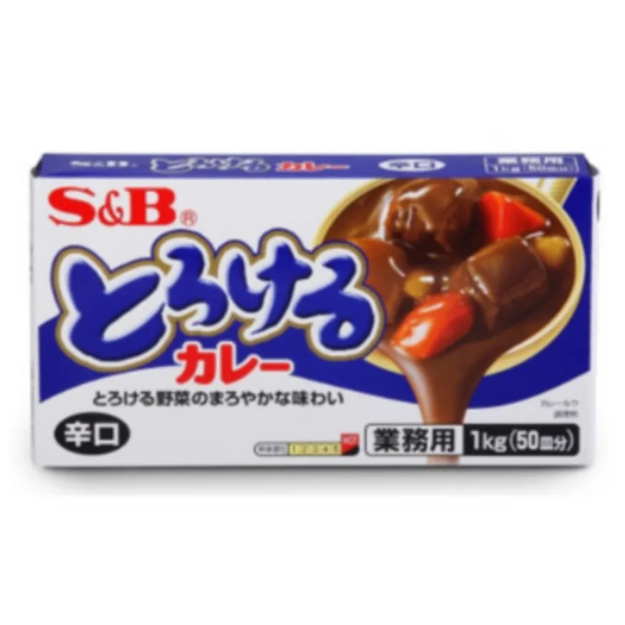 도로케루 카레 매운맛 1KG S&B 이미지