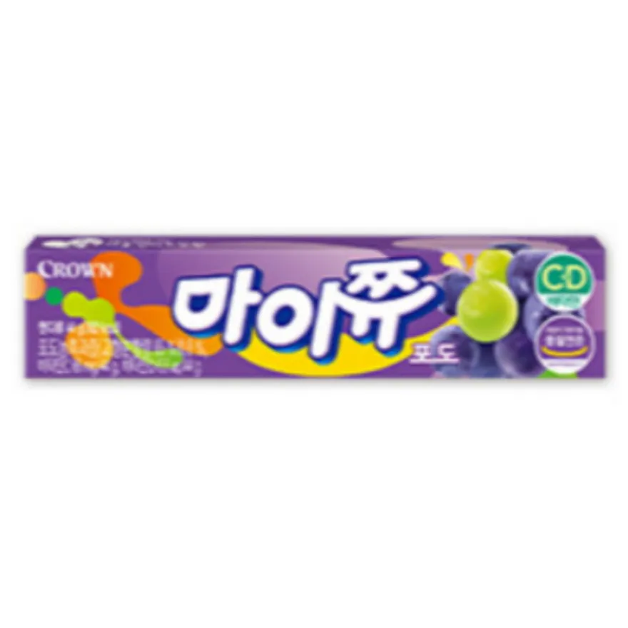 마이쮸 포도 44G 크라운제과 이미지