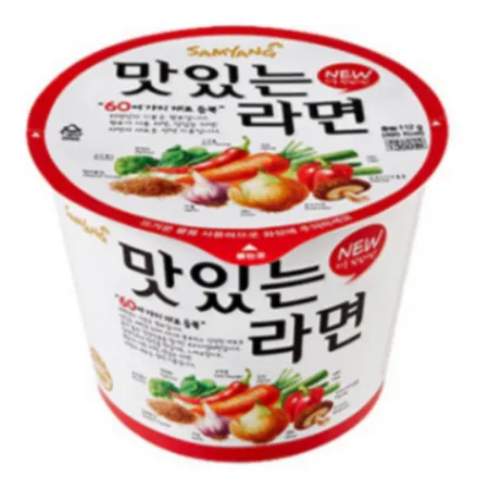 맛있는 라면 큰컵 1BOX 112G X 16개입 삼양