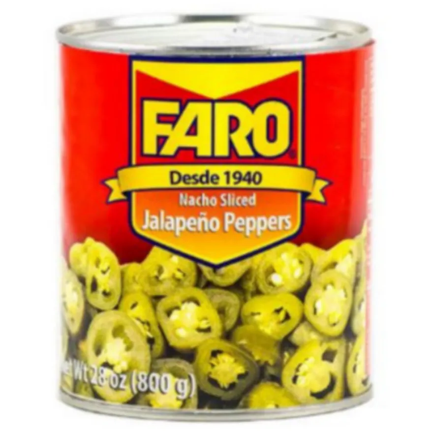 할라피뇨 슬라이스 800G 파로 이미지