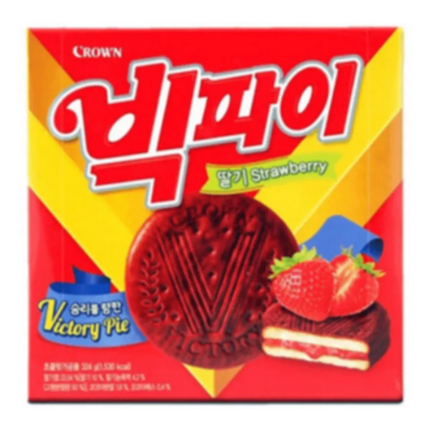 빅파이 딸기맛 324G 크라운 이미지