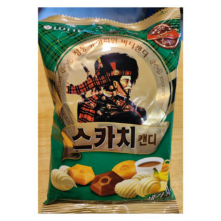 스카치 캔디 157G 3가지맛 롯데
