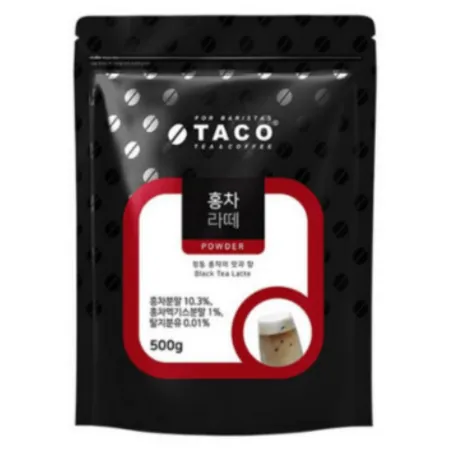 타코 홍차라떼 500G