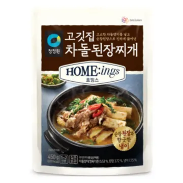 청정원 고깃집 차돌 된장 찌개 450G 대상