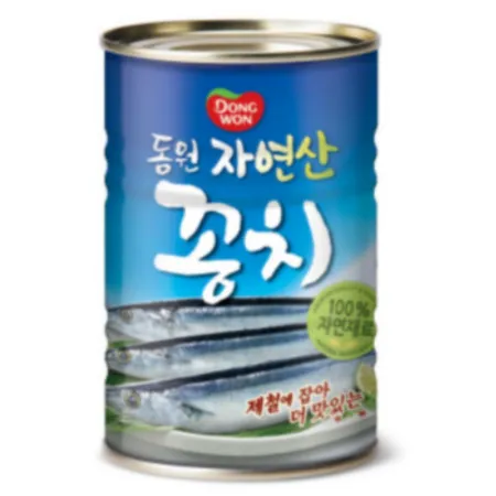 자연산 꽁치 통조림 300G 동원