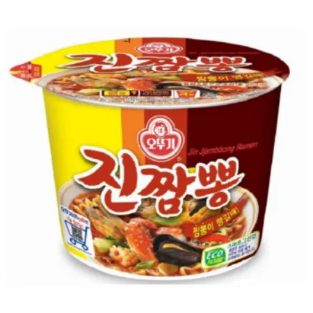 진짬뽕 큰컵라면 1BOX 115G X 12개입 오뚜기