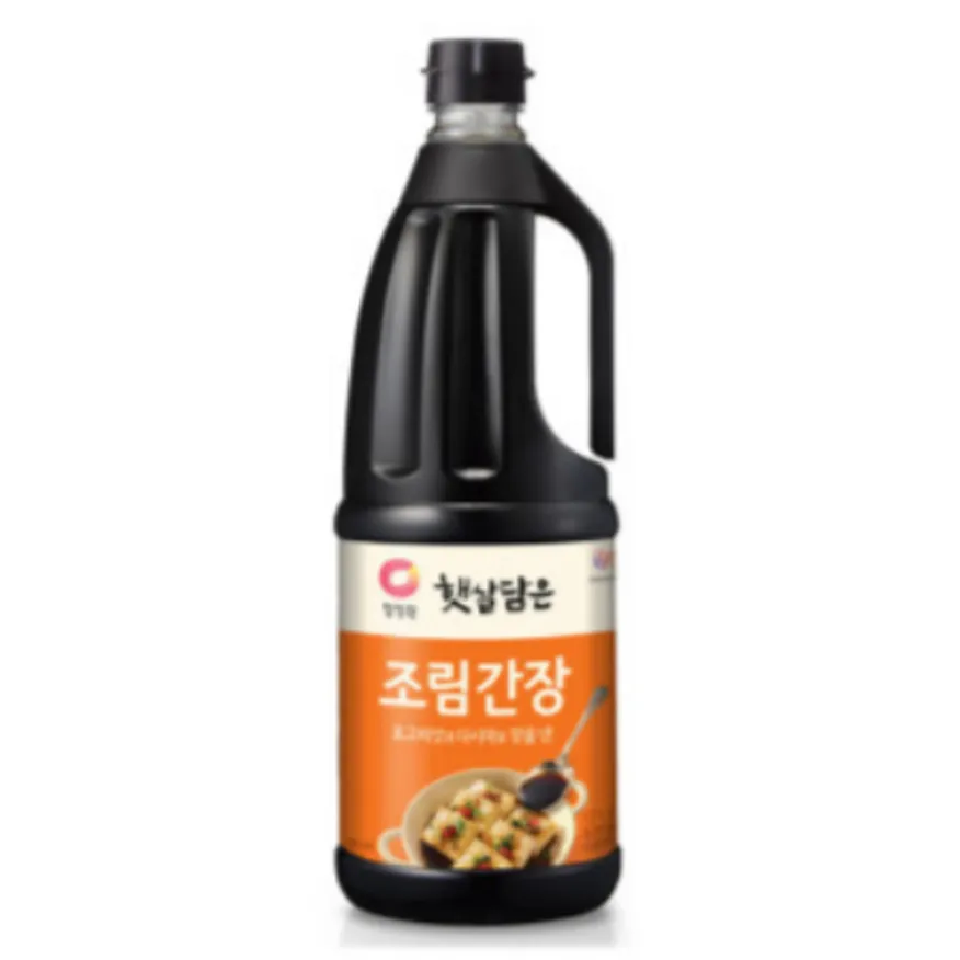 청정원 햇살 담은 조림 간장 대상 1.7L 이미지