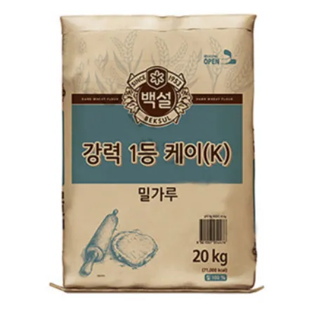 강력 1등 케이 밀가루 20KG 씨제이 이미지