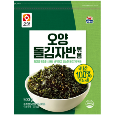 파래돌김 자반볶음 500G 사조오양