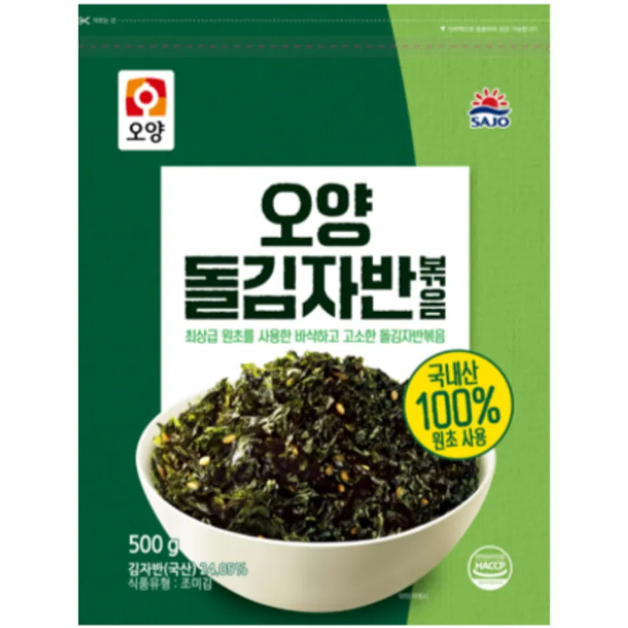 파래돌김 자반볶음 500G 사조오양 이미지