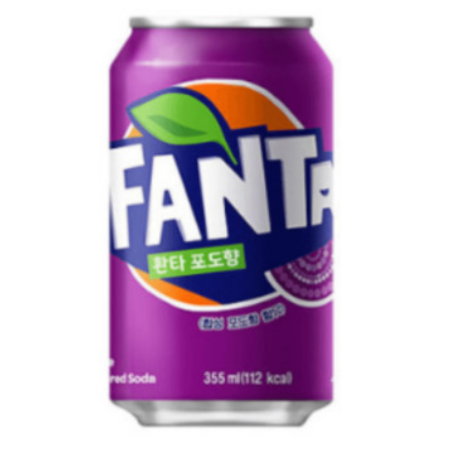 환타 포도 1BOX 355ML X 24개입 코카콜라