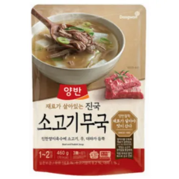 양반 진국 소고기 무국 460G 동원