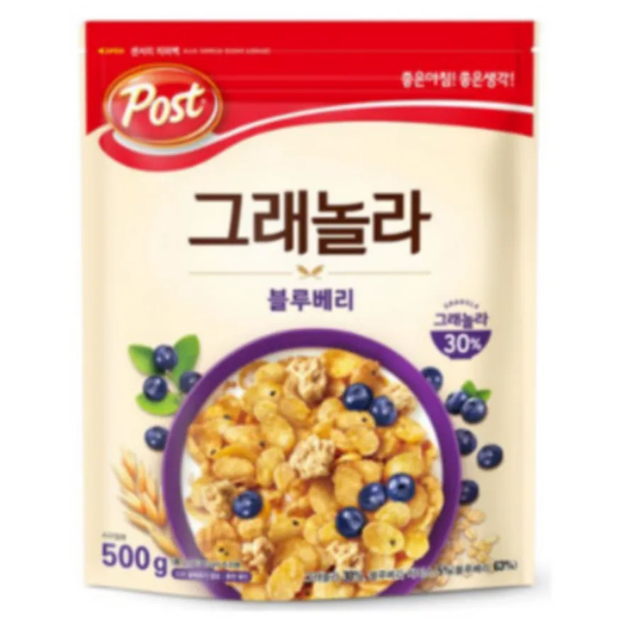 포스트 그래놀라 블루베리 500G 동서 이미지