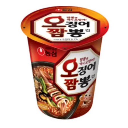 오징어 짬뽕라면 컵 1BOX  62G X 30개입 농심