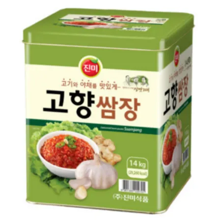 고향 쌈장 14KG 캔 진미 이미지