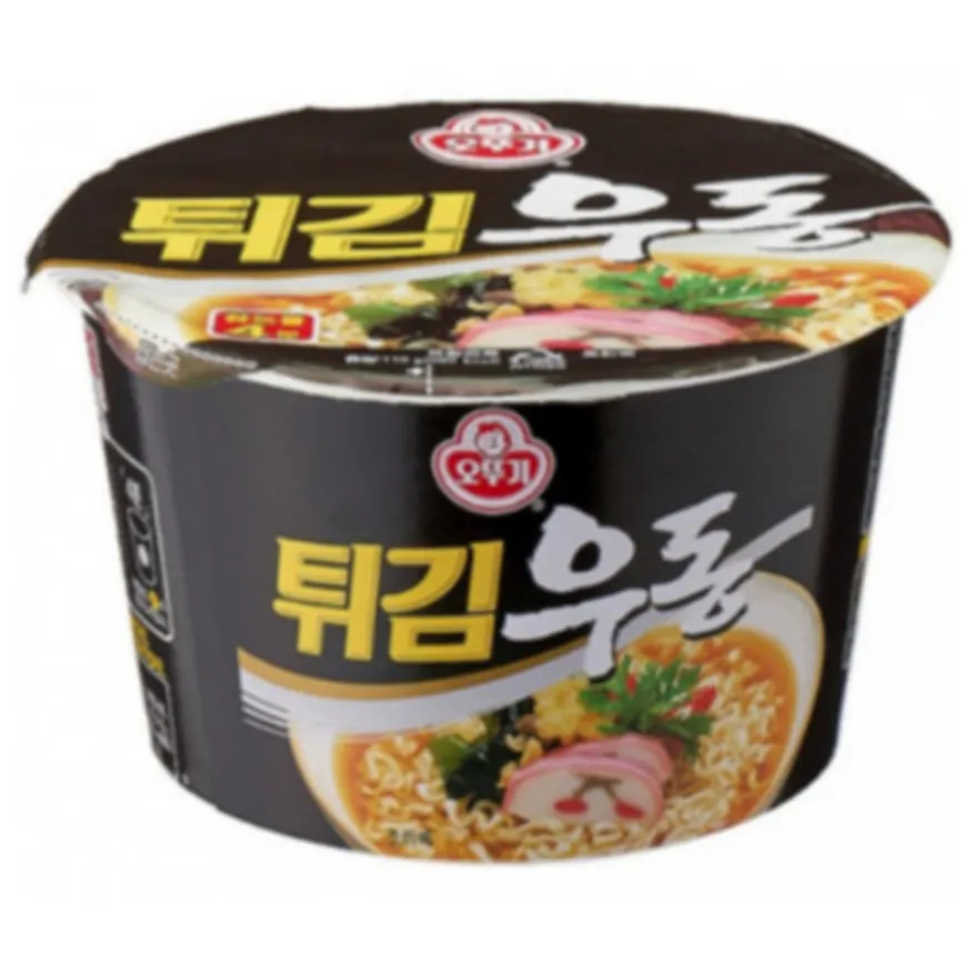 튀김우동 컵라면 1BOX 110G X 12개입 오뚜기 이미지