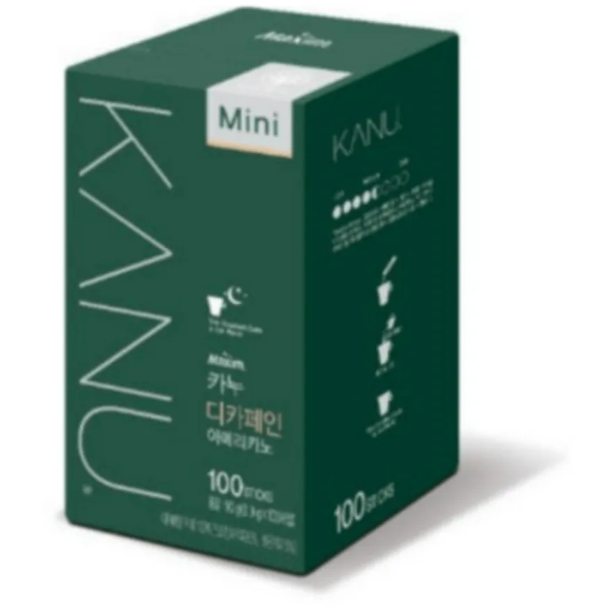 카누 디카페인 미니 90G 0.9G X 100개입 동서 이미지