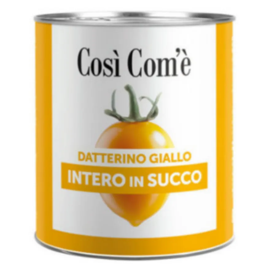 다떼리노 옐로 토마토 800G 고형분 480G 쉐프스푸드 이미지