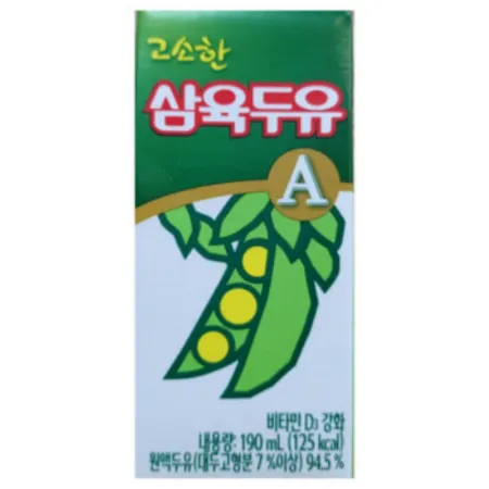 고소한 삼육 두유A 1BOX  190ML X 24개입 삼육