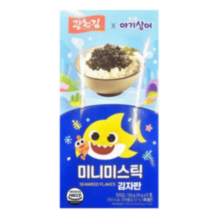미니미 스틱 김자반 10G X 15봉 광천김 이미지