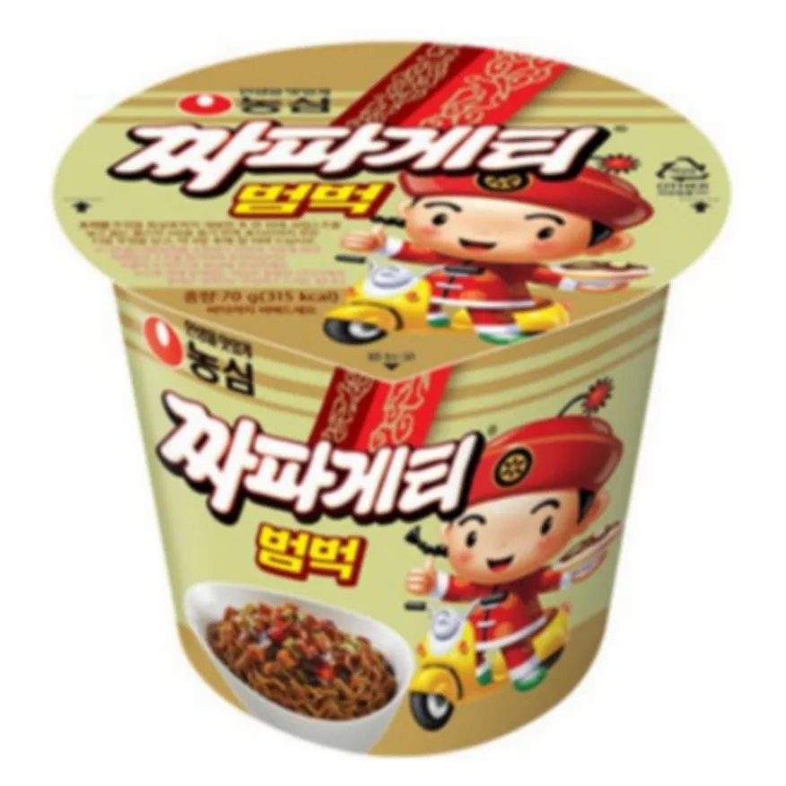 짜파게티 범벅 미니컵 1BOX 70G X 30개입 농심 이미지