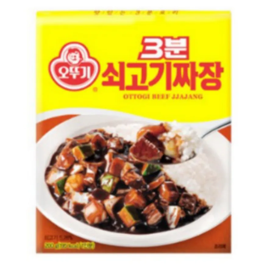 3분 쇠고기 짜장 200G 오뚜기 이미지
