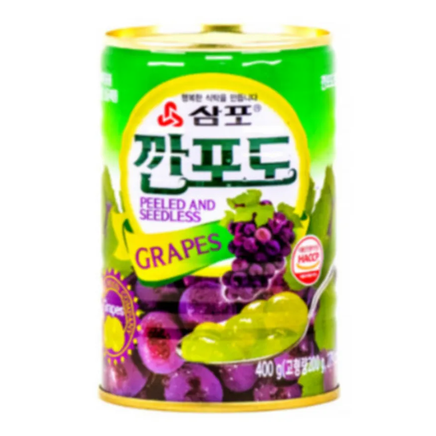 깐포도 통조림 400G 삼포 이미지