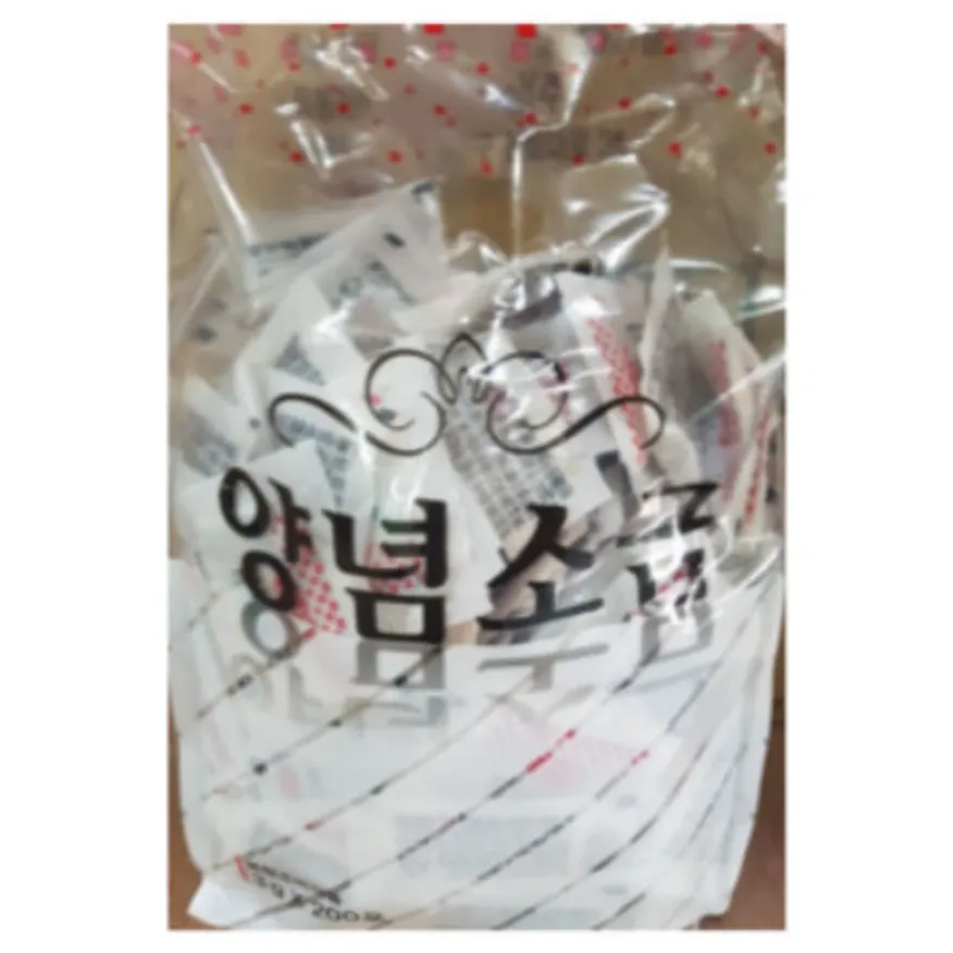 양념소금 순대소금 일회용 600G 3G X 200개입 이미지