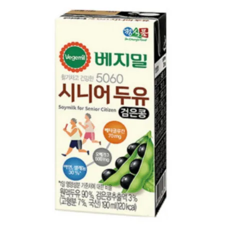 베지밀 5060시니어 두유 1BOX 190ML X 16개입 정식품