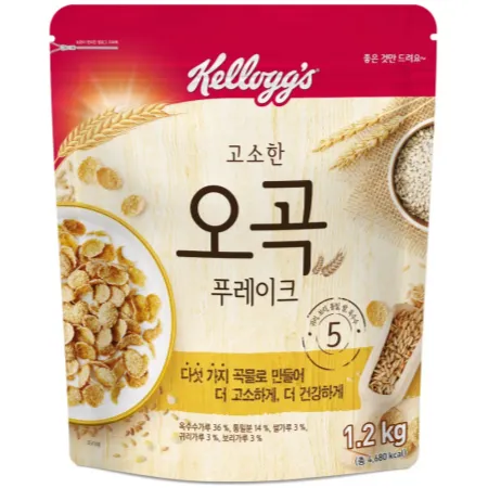 오곡 푸레이크 파우치팩 1.2KG 켈로그