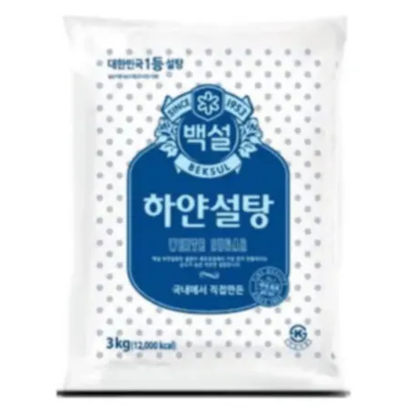 백설탕 3KG 씨제이 이미지