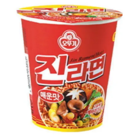 진라면 매운맛 미니컵 1BOX 65G X 6개입 오뚜기