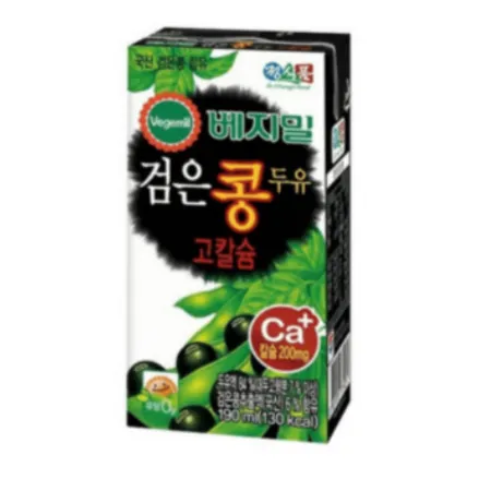 검은콩 고칼슘 베지밀 1BOX 190ML X 24개입 정식품