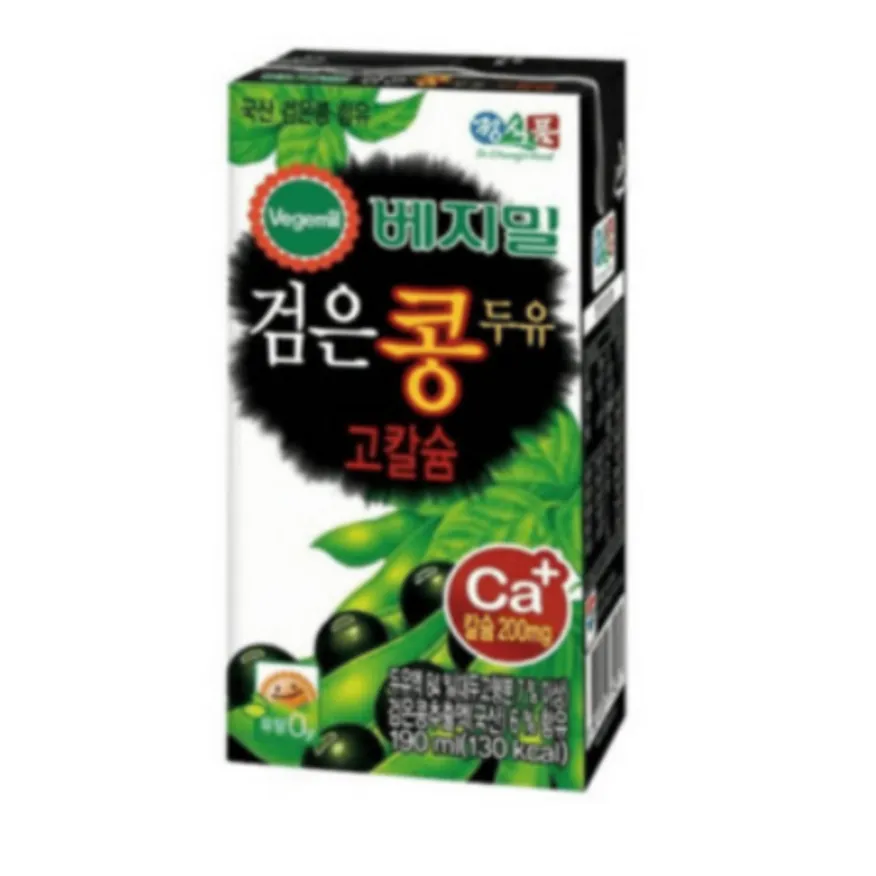 검은콩 고칼슘 베지밀 1BOX 190ML X 24개입 정식품 이미지