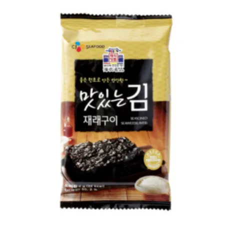 맛있는 김 재래구이 64G 4G X 16봉 CJ씨푸드 이미지