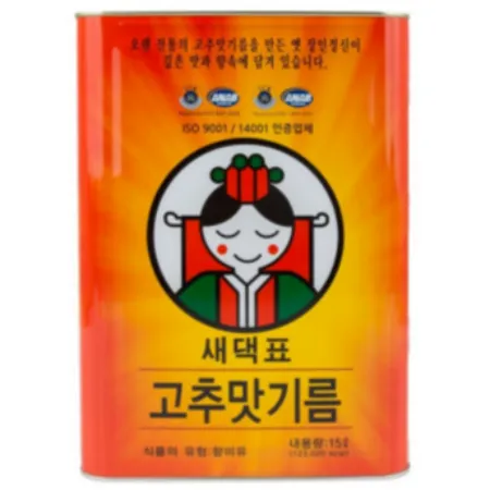고추 맛 기름 15L 새댁표