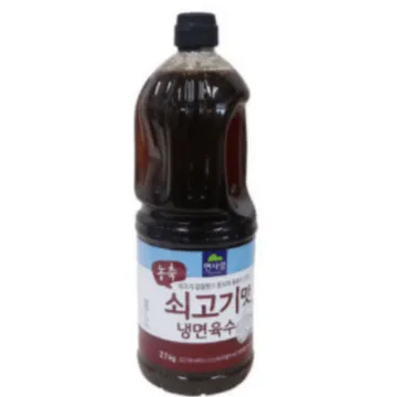 농축 쇠고기맛 냉면육수 2.1KG 면사랑