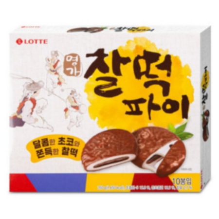 찰떡 파이 350G 롯데제과