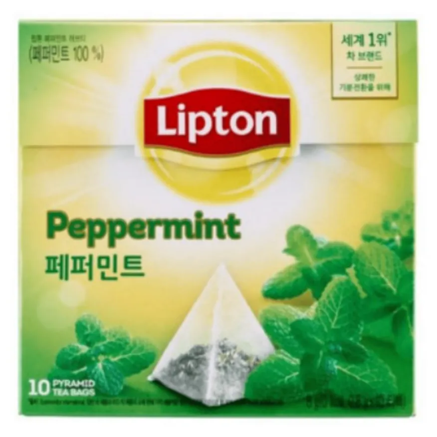 허브차 페퍼민트 8G 0.8G X 10개입 립톤 이미지